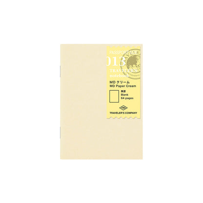 Cream Passport Size Traveler's Company Notebooks and Refills - Odd Nodd Art Supply