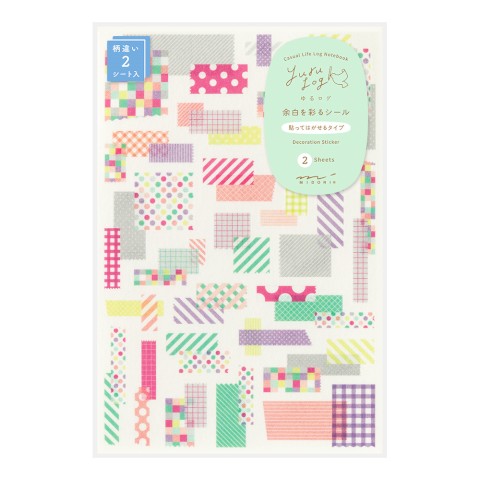 Stickers Midori Yuru Log - Odd Nodd Art Supply