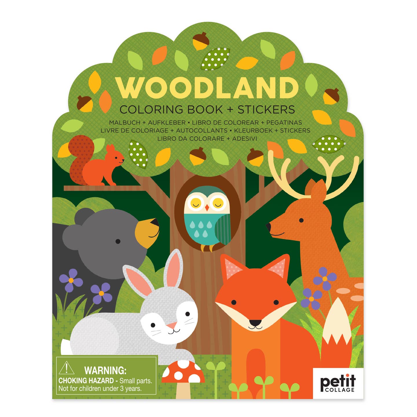 Coloring Book + Stickers