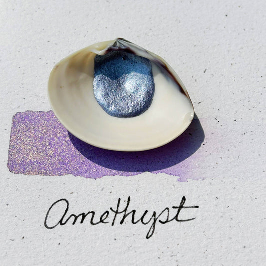 Amethyst Shell Beam Watercolor Paints - Odd Nodd Art Supply