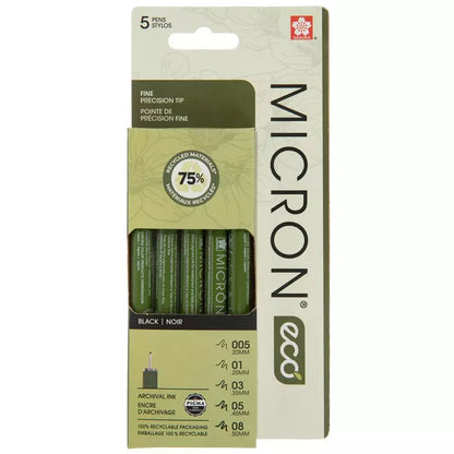 Pigma Micron Eco Pen Sets