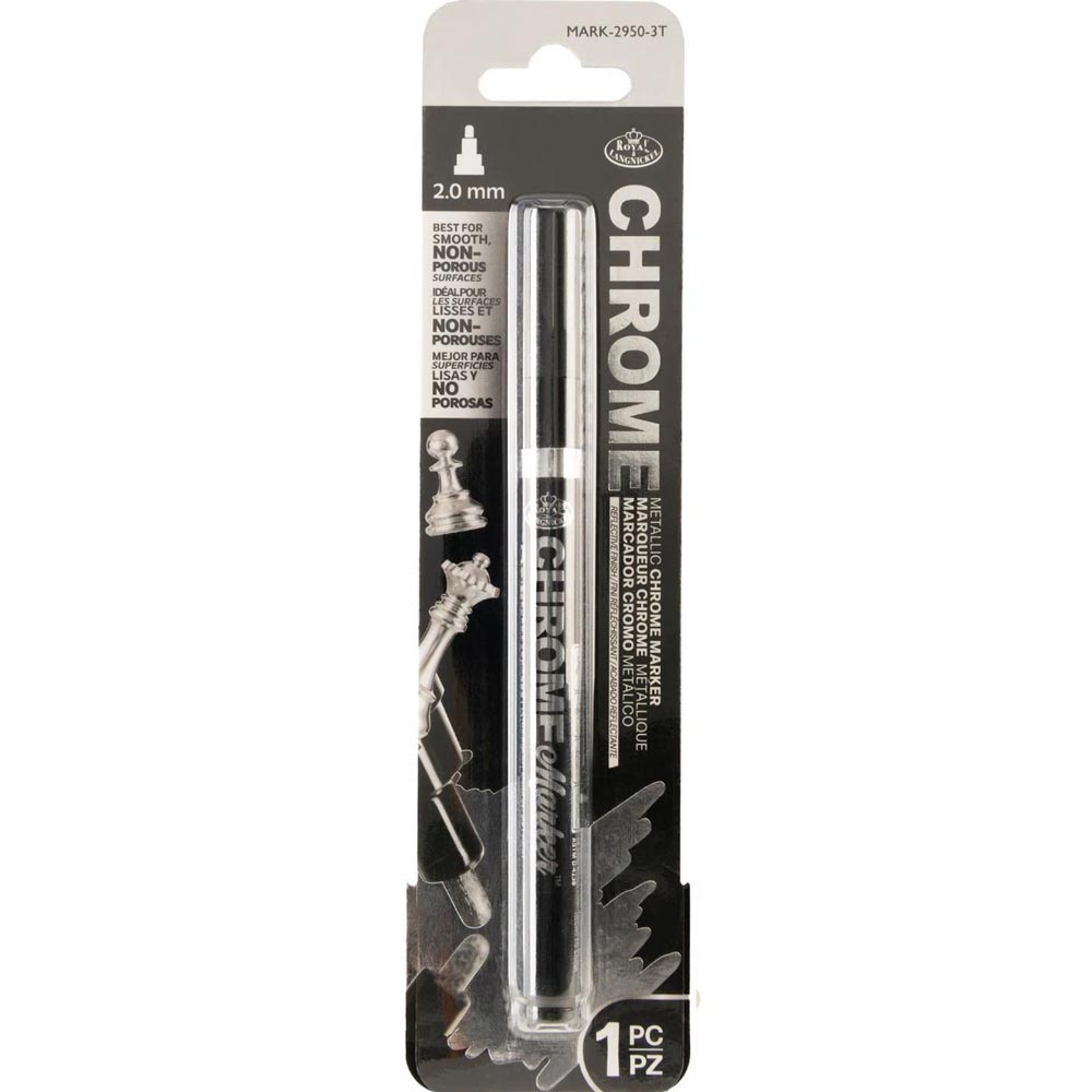 Acrylic Metallic Chrome Markers