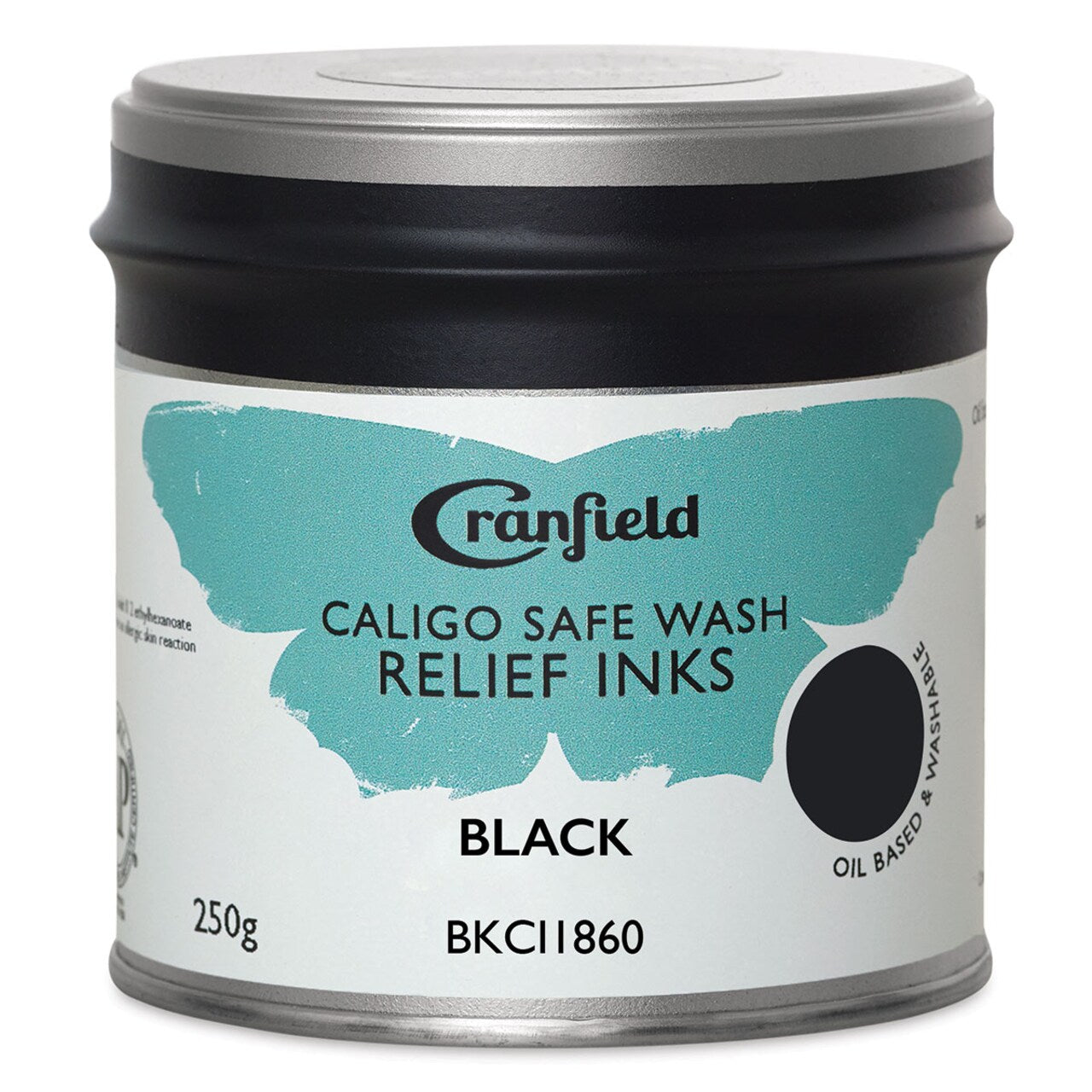 250g Tin Cranfield Caligo Safe Wash Relief Ink - Odd Nodd Art Supply