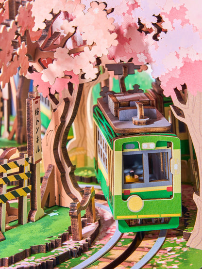 Diy Mechanical Music Box: Sakura Dreamy Tour - Odd Nodd Art Supply