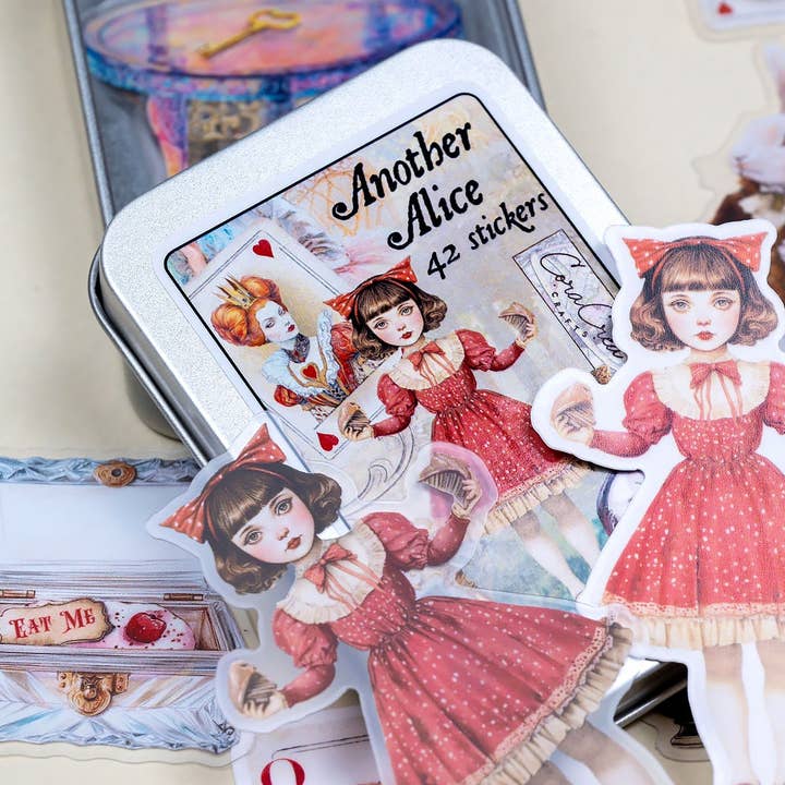 Sticker Tin Box