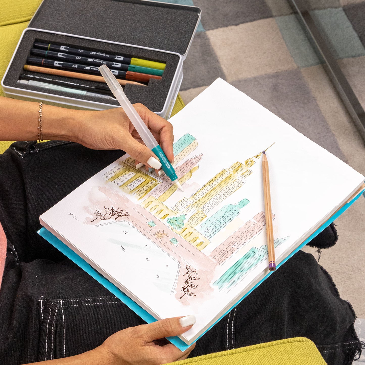 Tombow Urban Sketching Set - Odd Nodd Art Supply