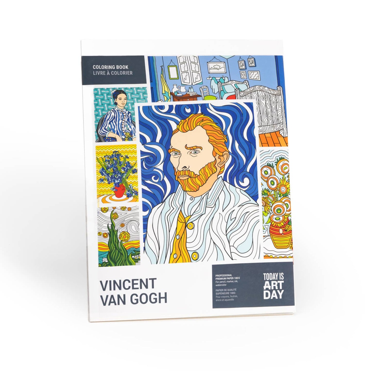 Vincent Van Gogh Art Themed Coloring Books - Odd Nodd Art Supply