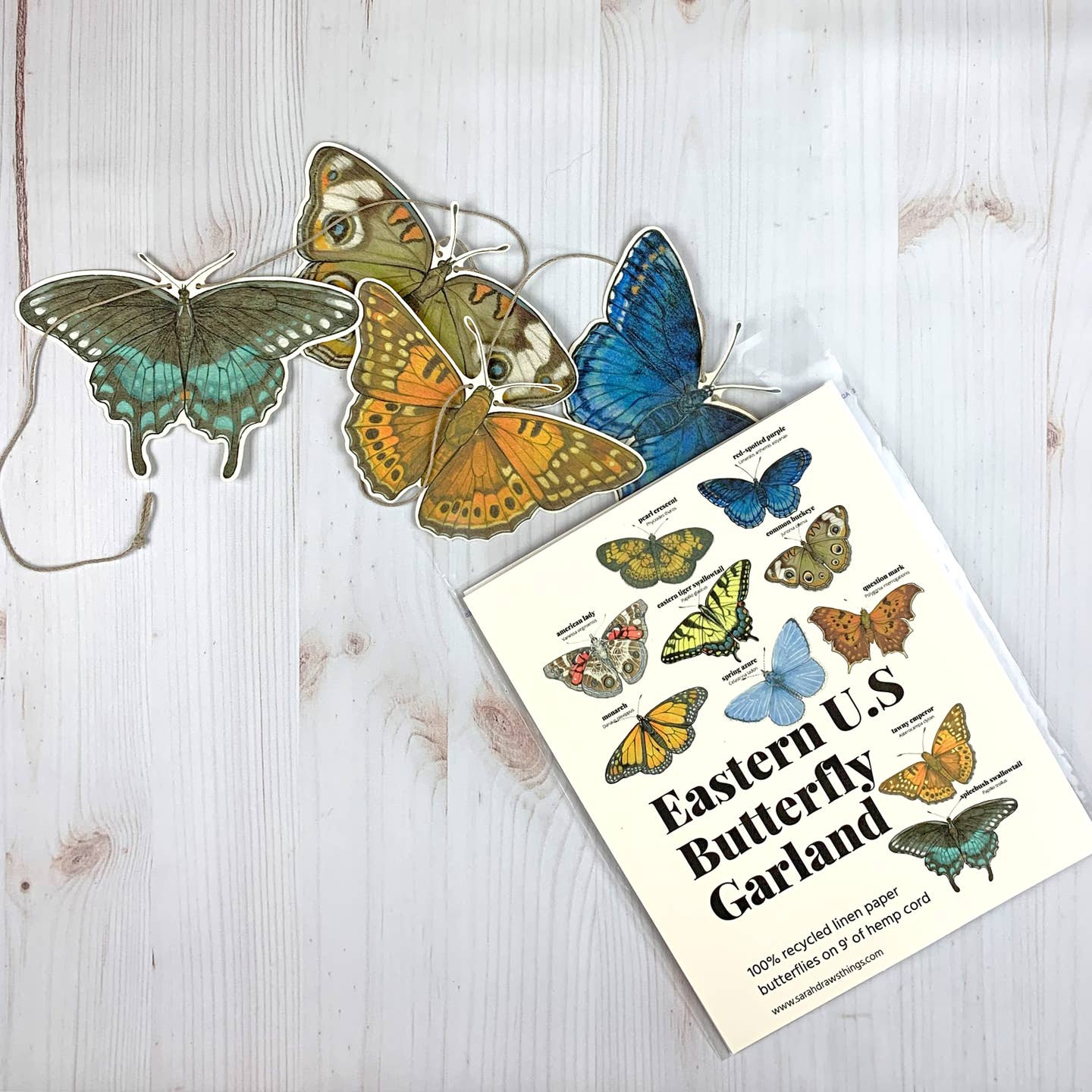 Illustrated Paper Garland