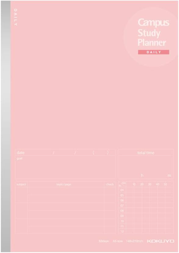 KOKUYO Notebook Campus Study Planner
