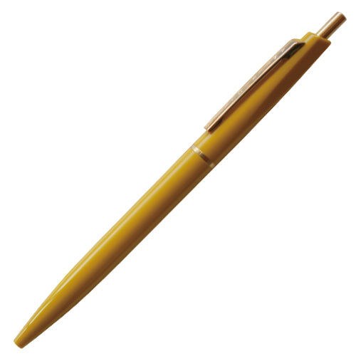 Mustard Yellow Anterique Ballpoint Pen - Odd Nodd Art Supply