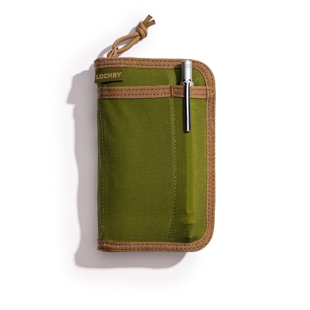 Olive Pocket Journal - Odd Nodd Art Supply
