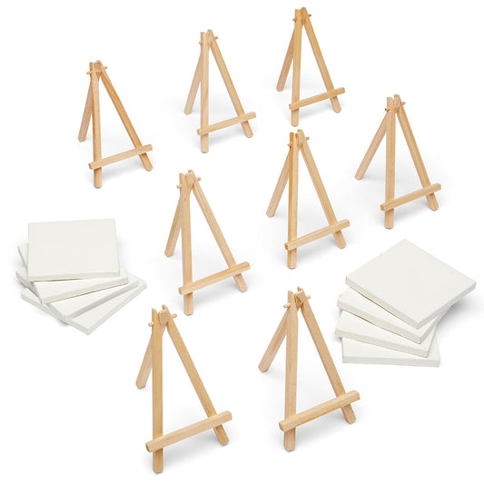Mini Easel & Canvas Sets