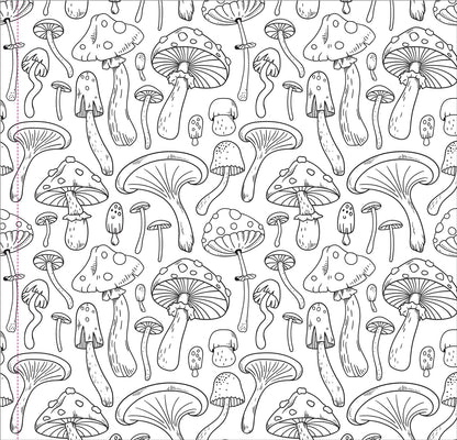 Mushrooms Artist Coloring Book