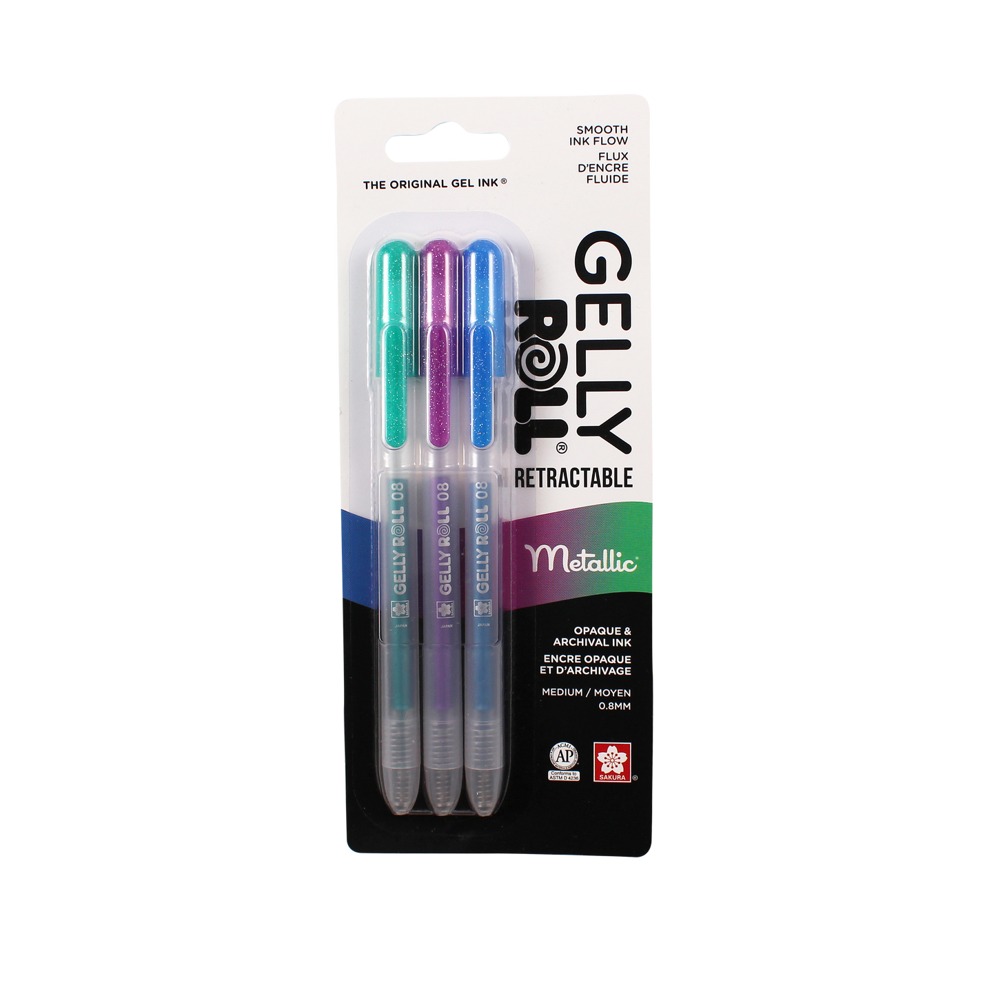 Metallic Gelly Roll Retractable Pen Sets - Odd Nodd Art Supply