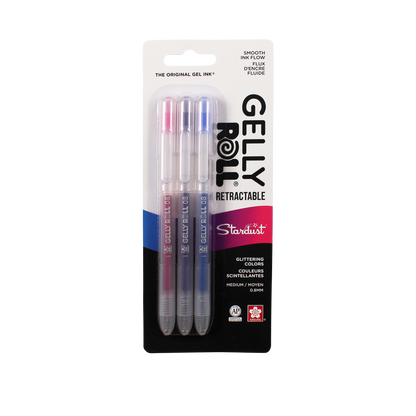 Stardust Gelly Roll Retractable Pen Sets - Odd Nodd Art Supply