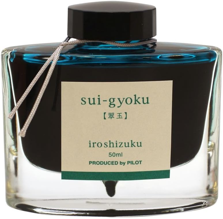 sui-gyoku Iroshizuku Fountain Pen Inks - Odd Nodd Art Supply