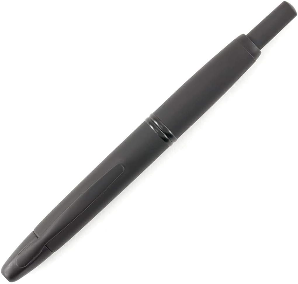 Black Matte Barrel Pilot Vanishing Point Fountain Pen - Odd Nodd Art Supply