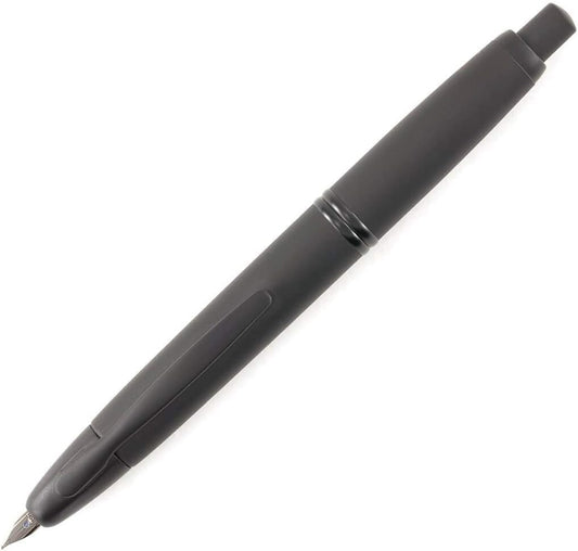 Black Matte Barrel Pilot Vanishing Point Fountain Pen - Odd Nodd Art Supply