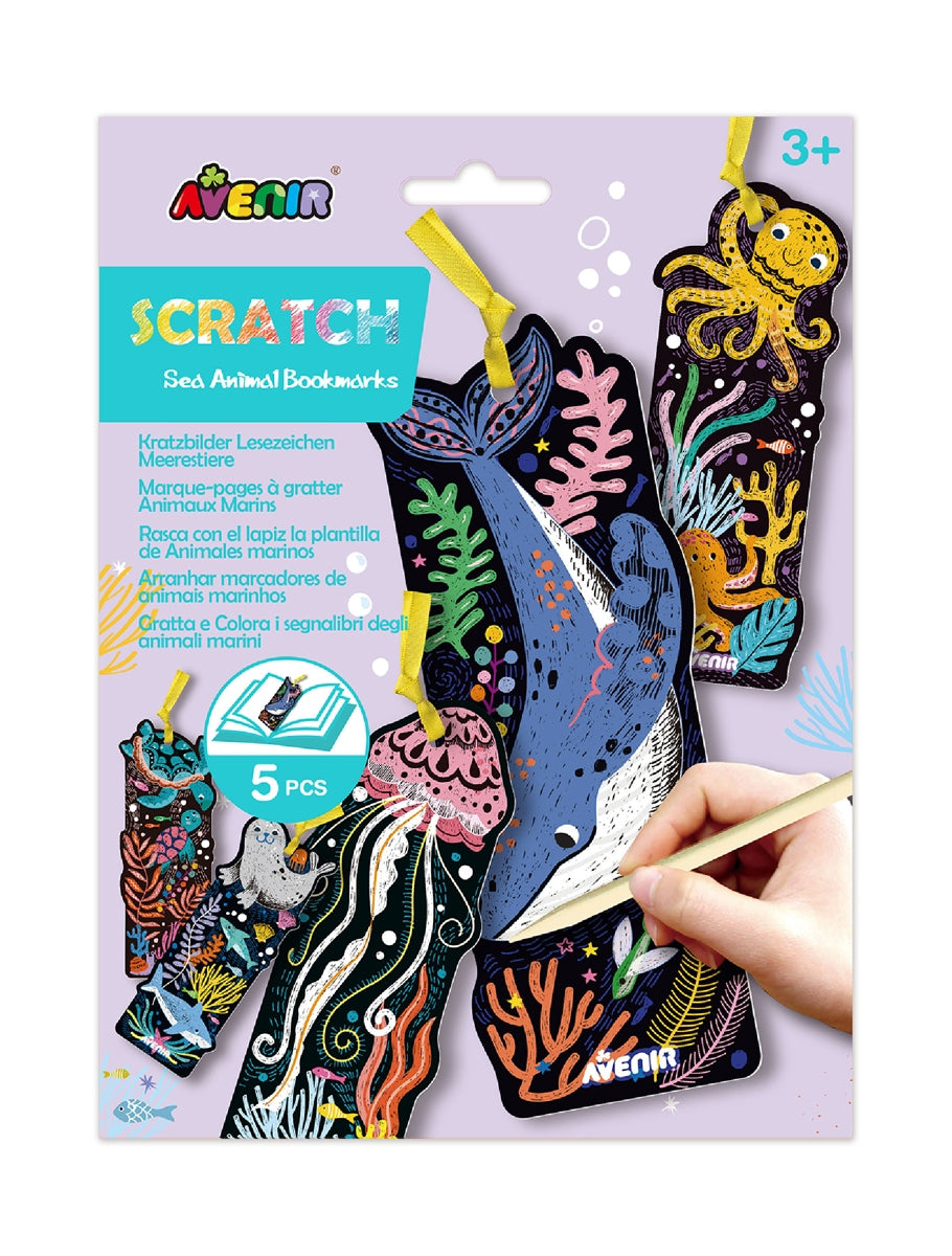 Scratch Make Your Own Animal Bookmarks