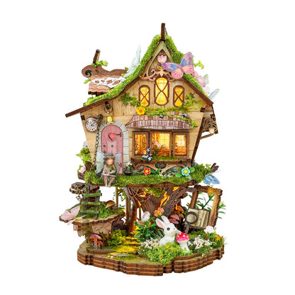 Fairytale Treehouse miniature house kit - Odd Nodd Art Supply