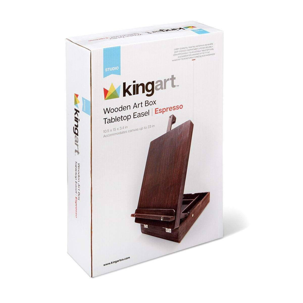 Wood Easel Art Box