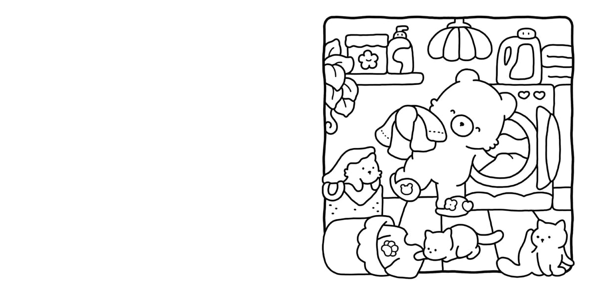 Cozy Spaces Coloring Books