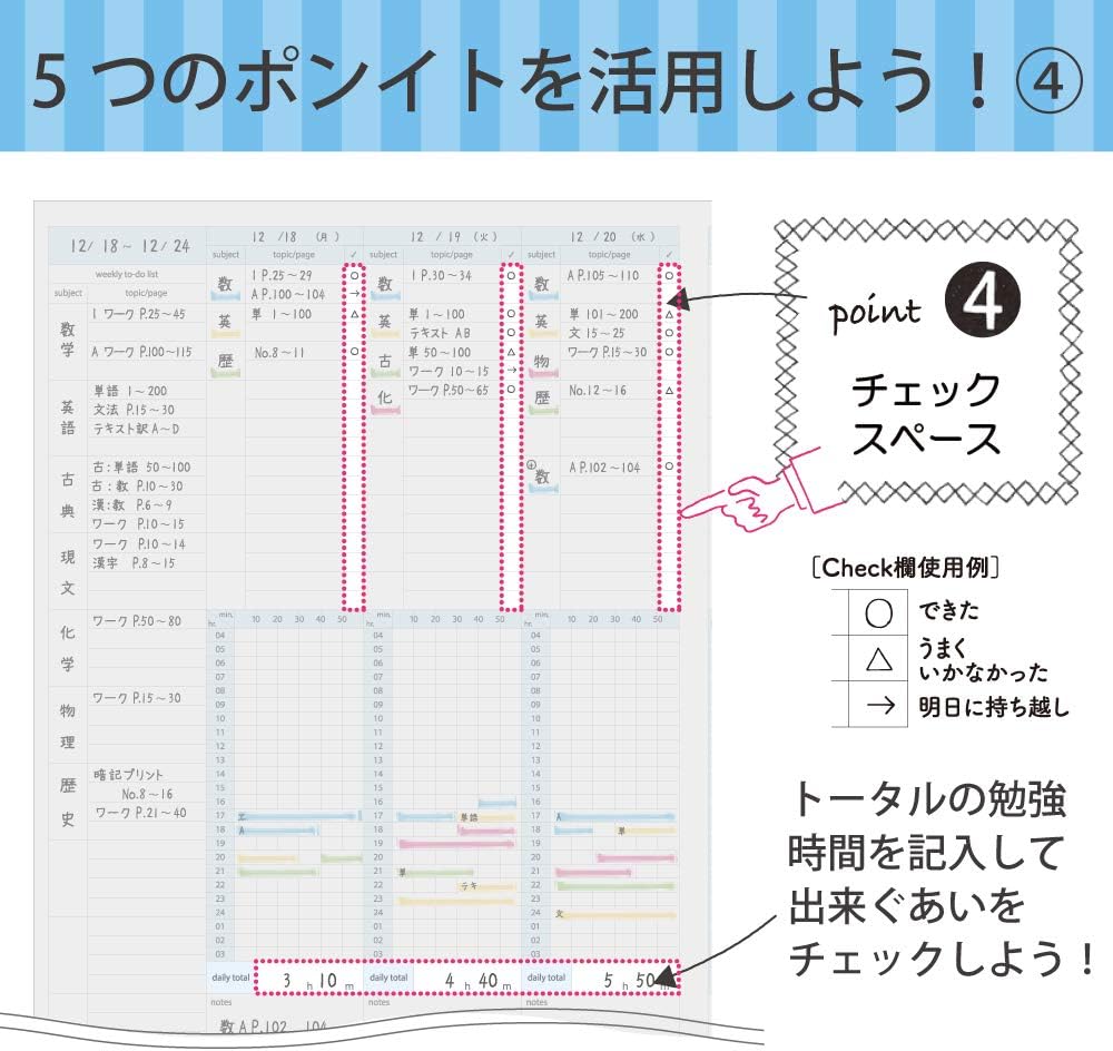 KOKUYO Notebook Campus Study Planner
