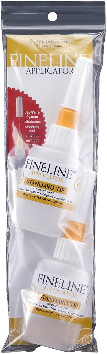 18 Guage Fineline Empty Applicator Bottles