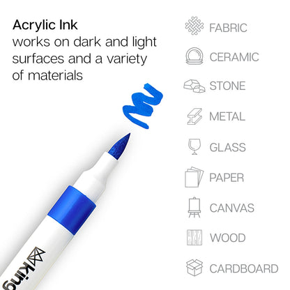 Acrylic Paint Markers - Odd Nodd Art Supply