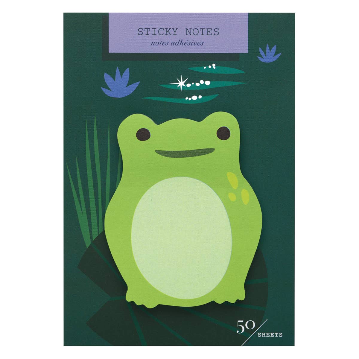 Frog Die Cut Sticky Notes