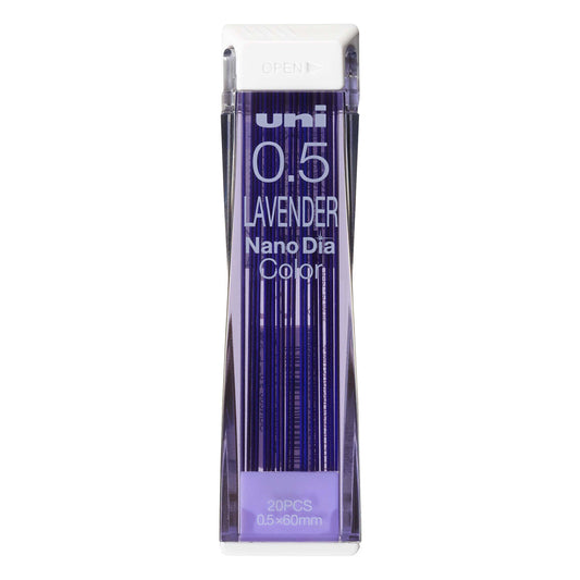 Lavender Nano Dia Color Mechanical Pencil Lead 0.5mm - Odd Nodd Art Supply
