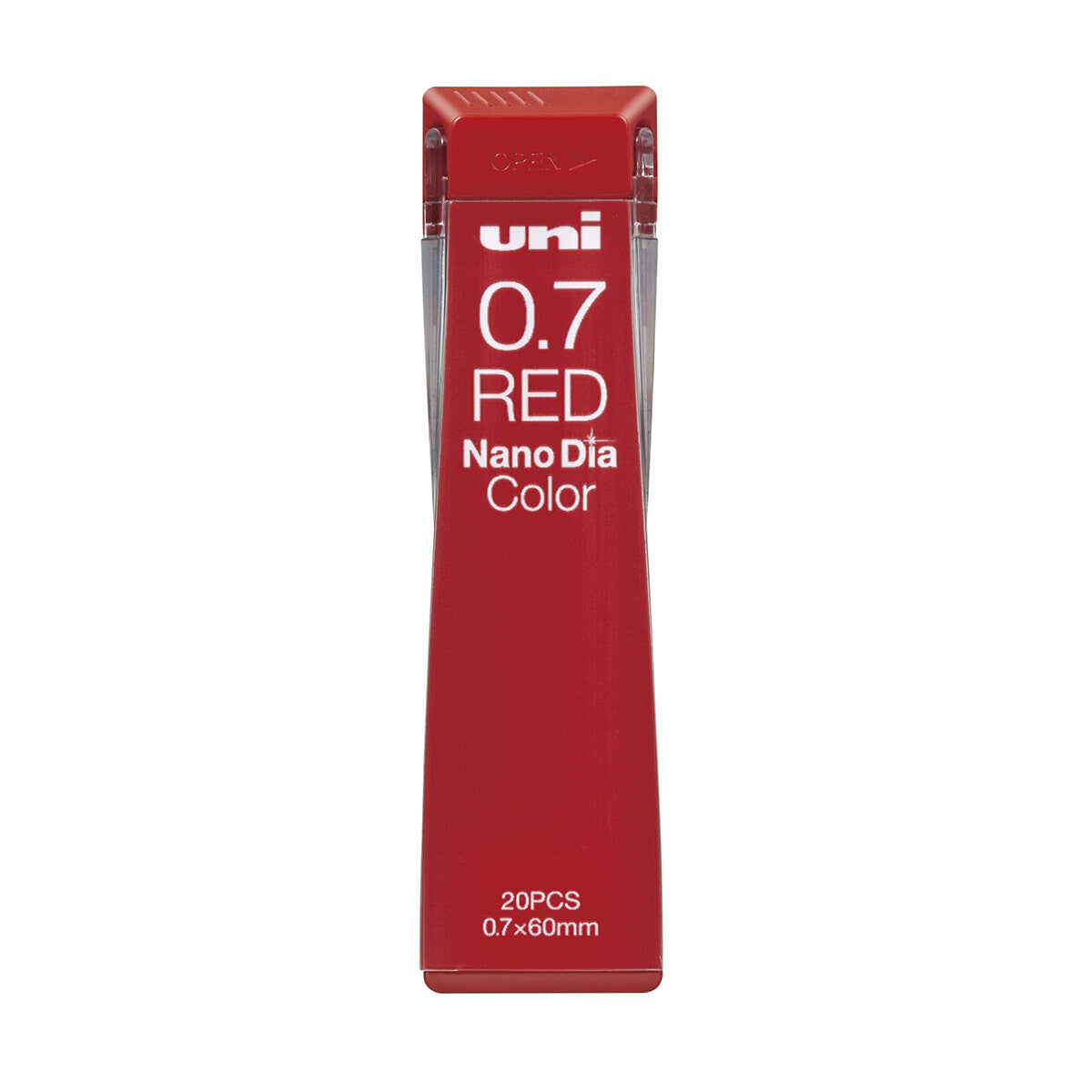 Red Nano Dia Color Mechanical Pencil Lead 0.7mm - Odd Nodd Art Supply