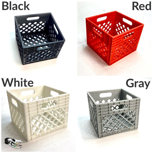 Miniature Record Crate