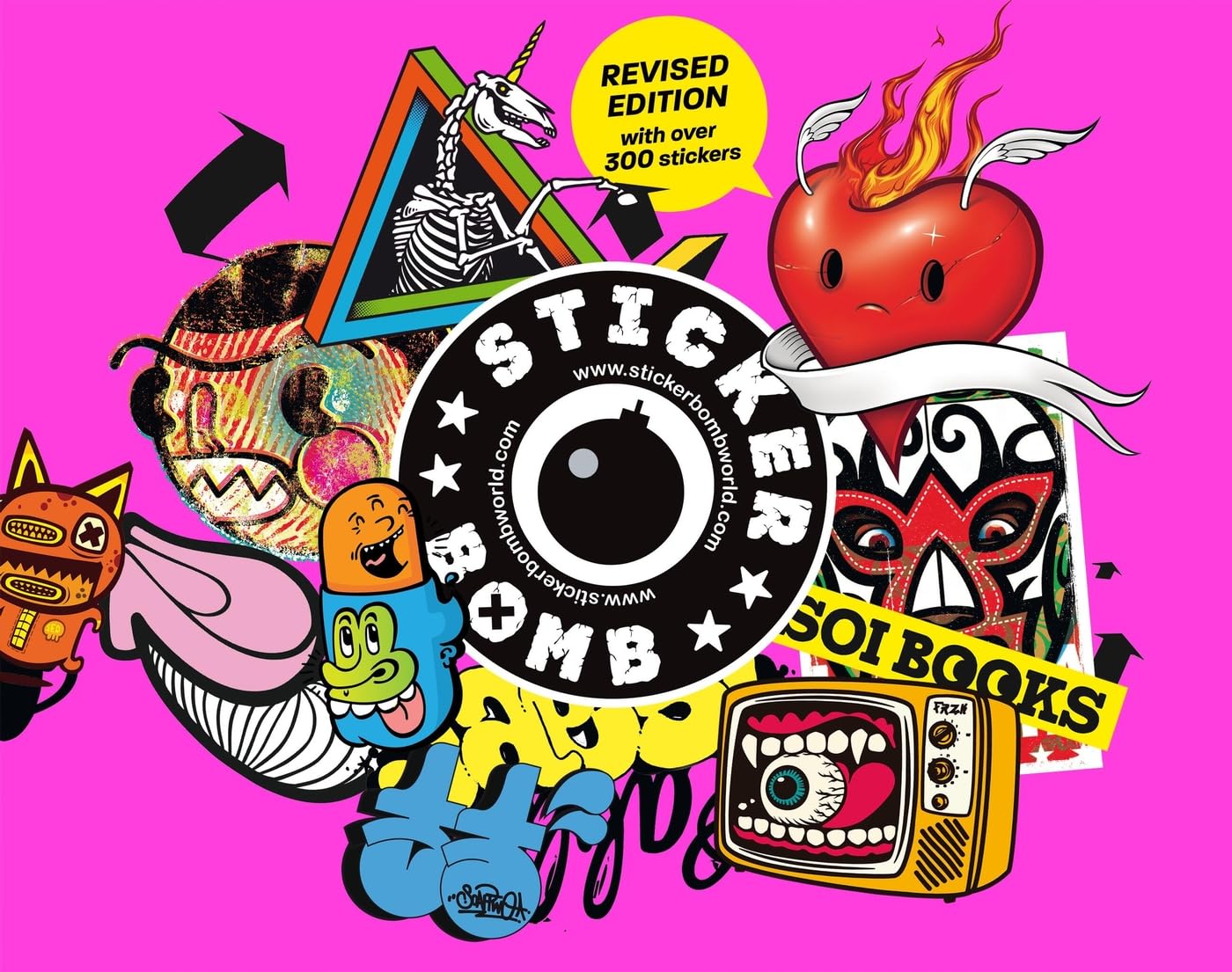 Stickerbomb Books