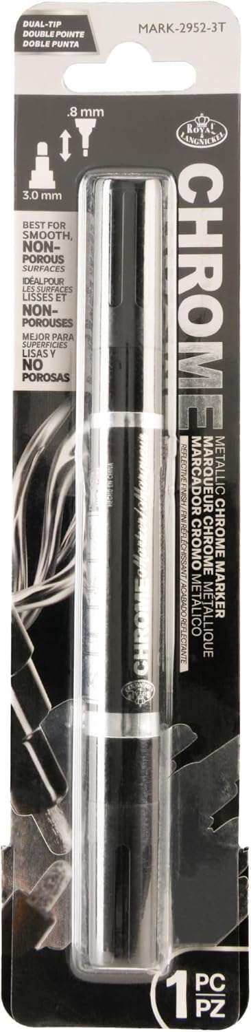 Acrylic Metallic Chrome Markers