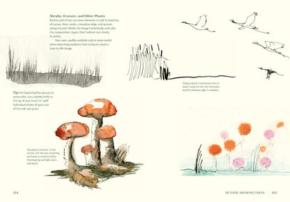 Sketching Outside: An Illustrated Guide to Making Art on the Go