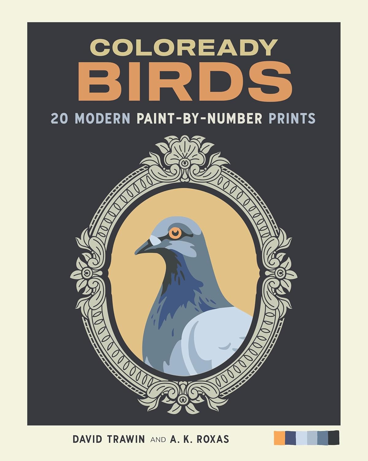 Coloready Birds: 20 Modern Paint-By-Number Prints - Odd Nodd Art Supply