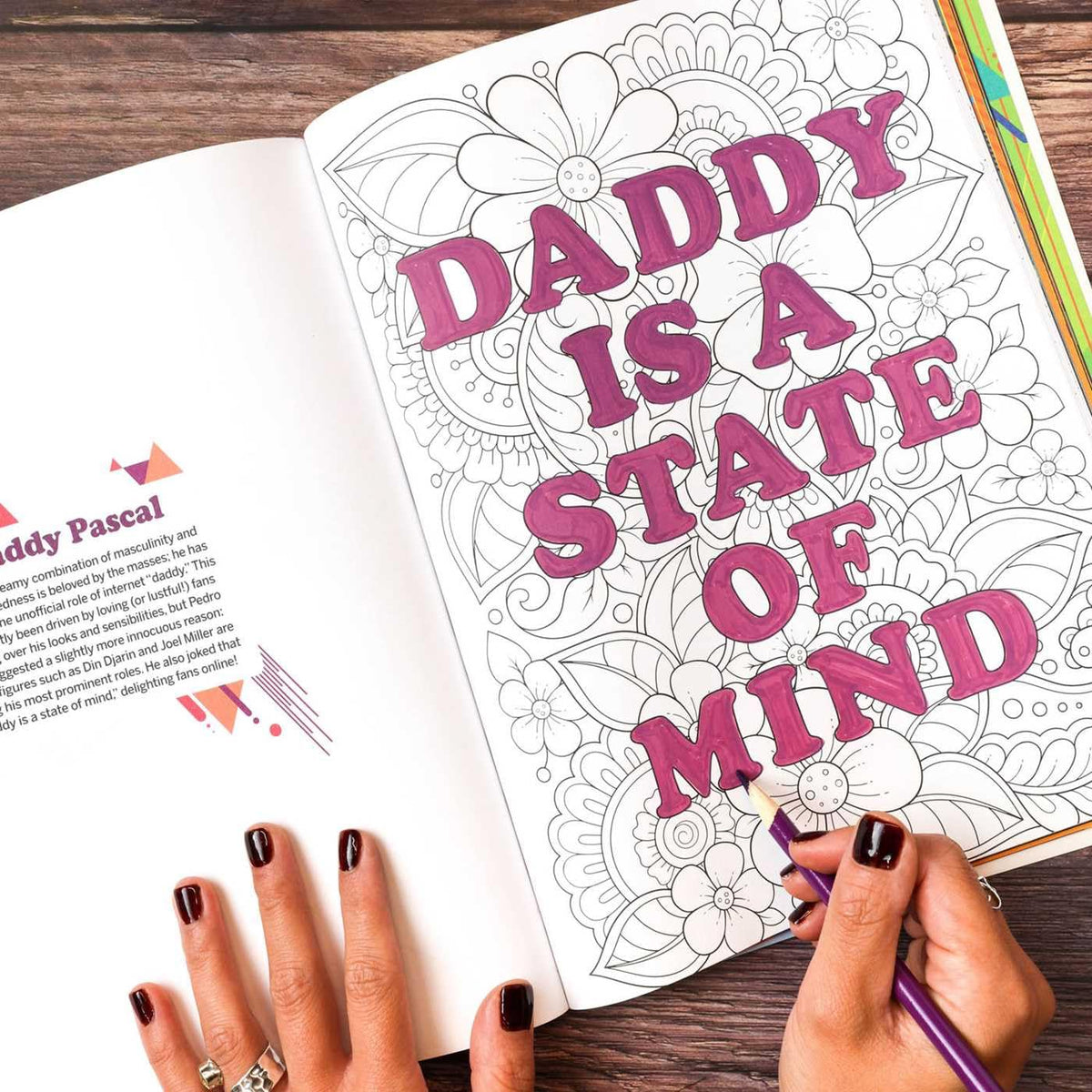 Pedro Pascal Coloring Pedro Pascal Coloring & Activity Book – Odd Nodd Art Supply