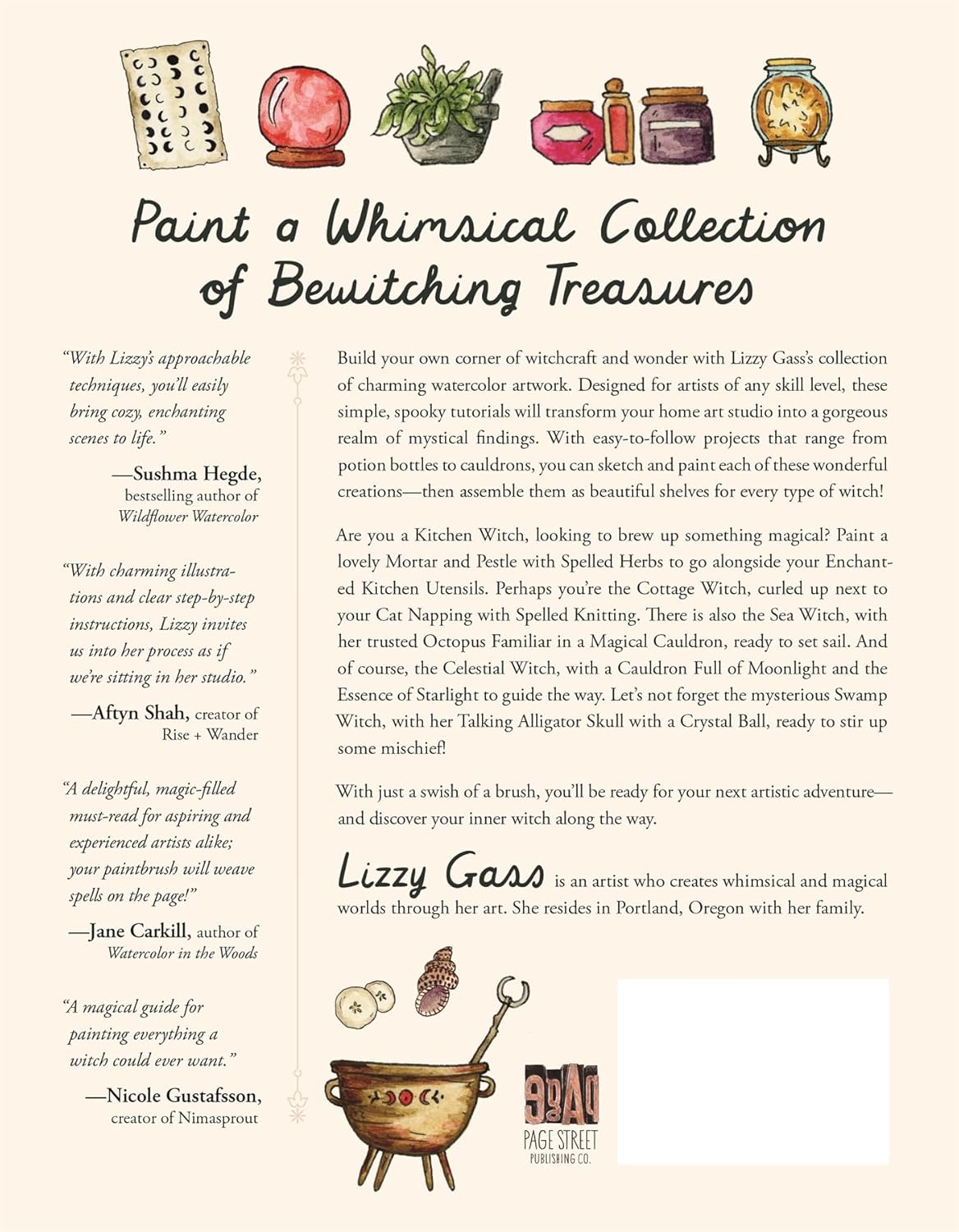 Witchy Watercolor: 75+ Easy Projects for Enchanting Art