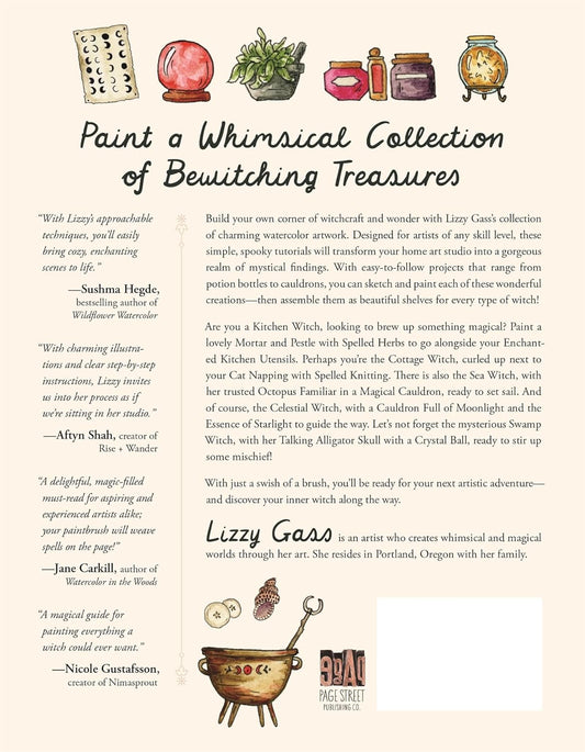 Witchy Watercolor: 75+ Easy Projects for Enchanting Art