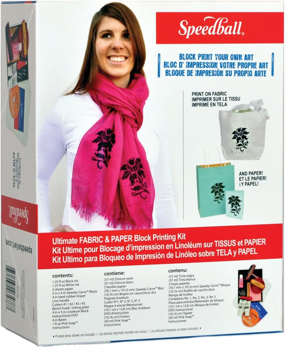 Ultimate Fabric Block Printing Starter Kits - Odd Nodd Art Supply