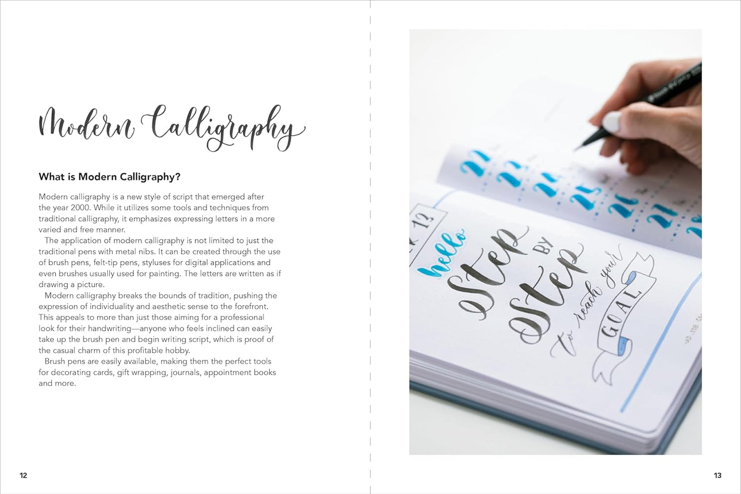 A Beginner's Guide to Modern Calligraphy & Brush Pen Lettering: Learn to Create Beautiful Hand Lettering for Invitations, Cards, Journals and More!