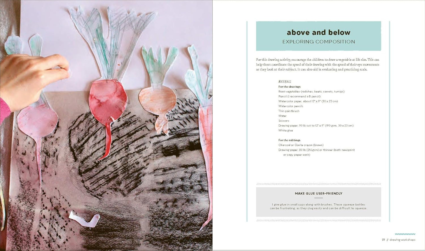 Drawing Workshop for Kids: Process Art Experiences for Building Creativity and Confidence (Workshop for Kids)