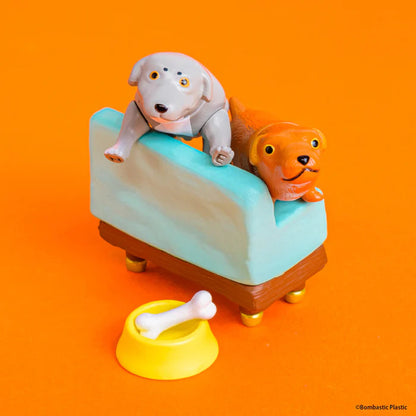 Dog Coco & Bubbie Hello in the World Neil Ewing Figurines Blind Box