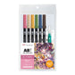 Manga Flowers Tombow Dual Brush Pen Sets - Odd Nodd Art Supply