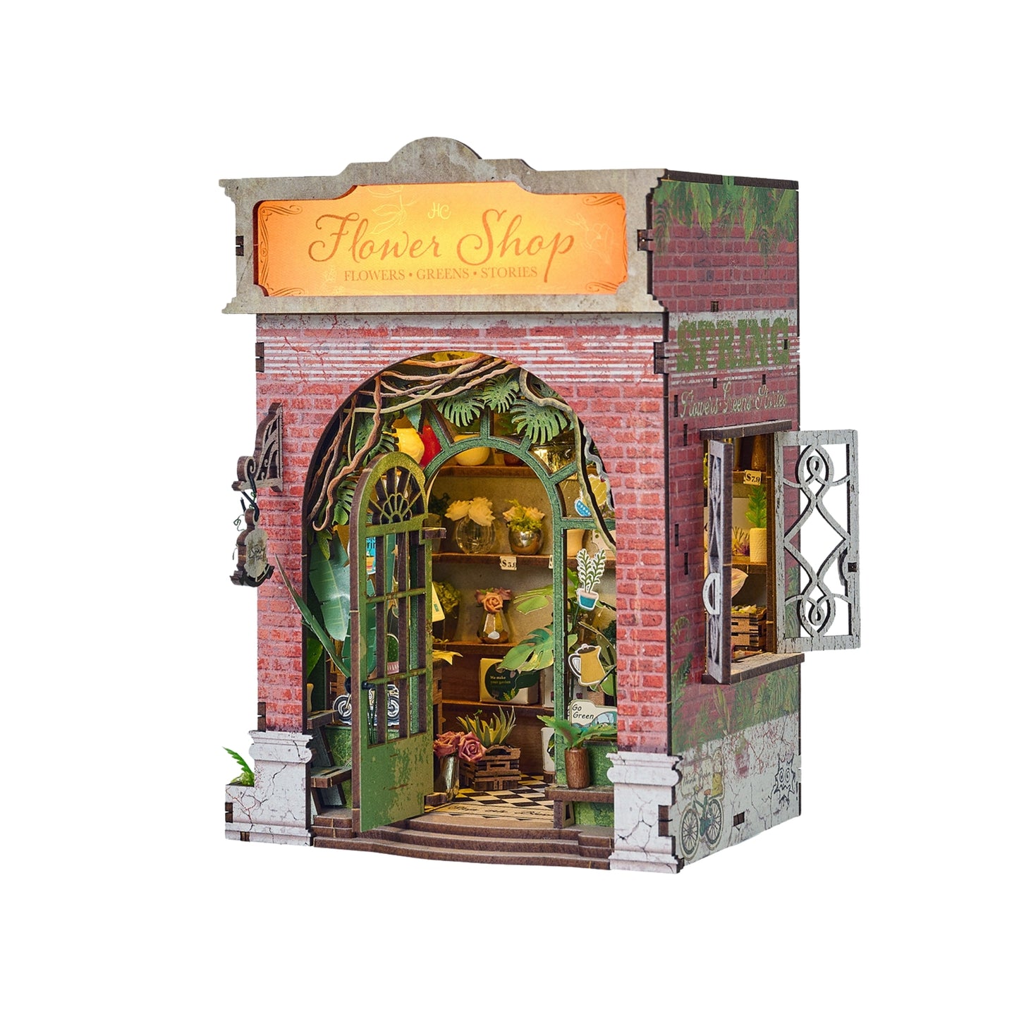 Flower Shop Book Nook