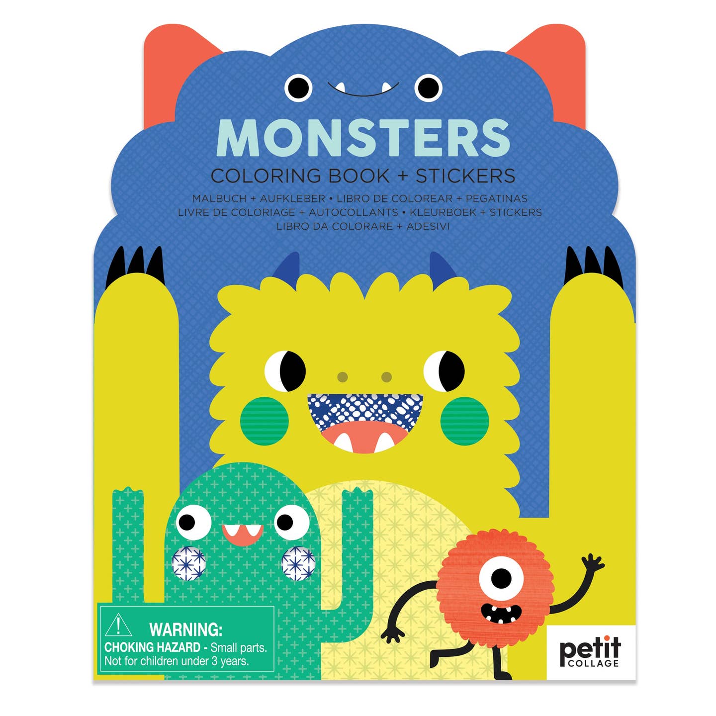 Coloring Book + Stickers