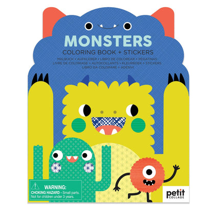 Coloring Book + Stickers