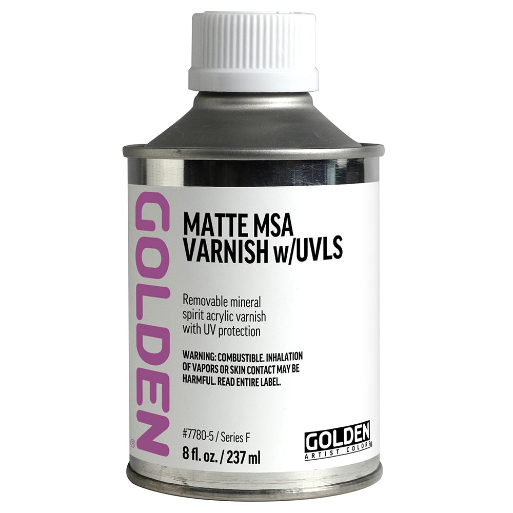 MSA (Mineral Spirit Acrylic) Varnish with UVLS
