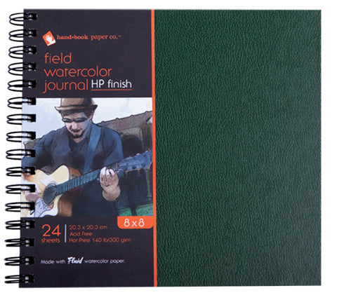 Field Watercolor Journals Hot Press 8x8 - Odd Nodd Art Supply